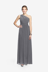 ALLISON BRIDESMAID GOWN PEWTER