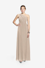 ALLISON BRIDESMAID GOWN MOCHA