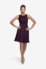PORTER BRIDESMAID DRESS EGGPLANT