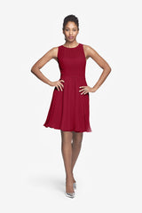 PORTER BRIDESMAID DRESS CRANBERRY