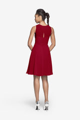 PORTER BRIDESMAID DRESS CRANBERRY