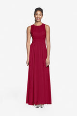 PORTER BRIDESMAID GOWN CRANBERRY