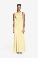 PORTER BRIDESMAID GOWN SOFT YELLOW