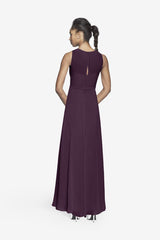 PORTER BRIDESMAID GOWN EGGPLANT