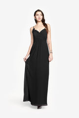 MILFORD BRIDESMAID GOWN BLACK