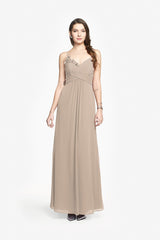 MILFORD BRIDESMAID GOWN MOCHA