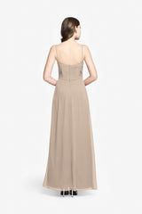 MILFORD BRIDESMAID GOWN MOCHA