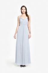 MILFORD BRIDESMAID GOWN LIGHT BLUE