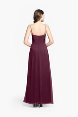 MILFORD BRIDESMAID GOWN RASPBERRY