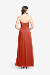 MILFORD BRIDESMAID GOWN CORAL