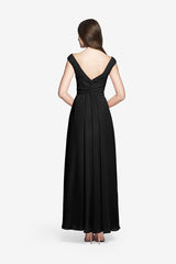 ELIZABETH BRIDESMAID GOWN BLACK