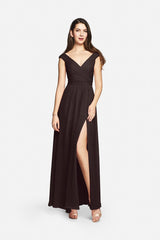 ELIZABETH BRIDESMAID GOWN MINK