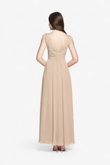 ELIZABETH BRIDESMAID GOWN CASHMERE