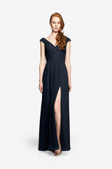 ELIZABETH BRIDESMAID GOWN NAVY