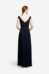 ELIZABETH BRIDESMAID GOWN NAVY