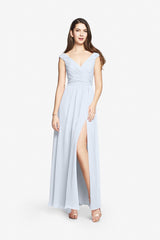 ELIZABETH BRIDESMAID GOWN LIGHT BLUE