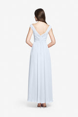 ELIZABETH BRIDESMAID GOWN LIGHT BLUE