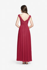 ELIZABETH BRIDESMAID GOWN RUBY