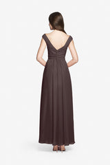ELIZABETH BRIDESMAID GOWN MINK