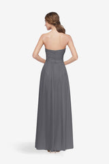 BALDWIN BRIDESMAID GOWN PEWTER
