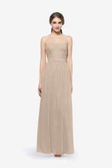 BALDWIN BRIDESMAID GOWN MOCHA
