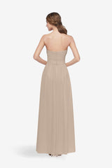 BALDWIN BRIDESMAID GOWN MOCHA