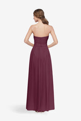 BALDWIN BRIDESMAID GOWN RASPBERRY