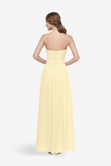 BALDWIN BRIDESMAID GOWN SOFT YELLOW
