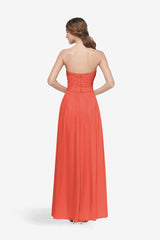 BALDWIN BRIDESMAID GOWN CORAL