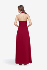 ABBOTT BRIDESMAID GOWN CRANBERRY