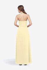 ABBOTT BRIDESMAID GOWN SOFT YELLOW