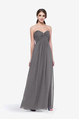 BLAINE BRIDESMAID GOWN PEWTER