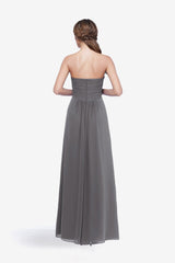 BLAINE BRIDESMAID GOWN PEWTER