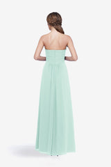 BLAINE BRIDESMAID GOWN SEA GLASS