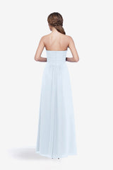 BLAINE BRIDESMAID GOWN LIGHT BLUE