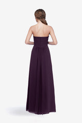 BLAINE BRIDESMAID GOWN EGGPLANT