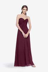 BLAINE BRIDESMAID GOWN RASPBERRY