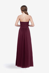 BLAINE BRIDESMAID GOWN RASPBERRY
