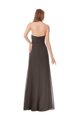 JESSICA BRIDESMAID GOWN PEWTER