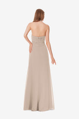 JESSICA BRIDESMAID GOWN MOCHA