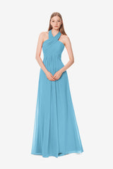 JESSICA BRIDESMAID GOWN TURQUOISE