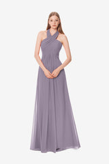 JESSICA BRIDESMAID GOWN WISTERIA
