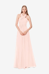JESSICA BRIDESMAID GOWN ROSE QUARTZ