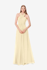 JESSICA BRIDESMAID GOWN SOFT YELLOW